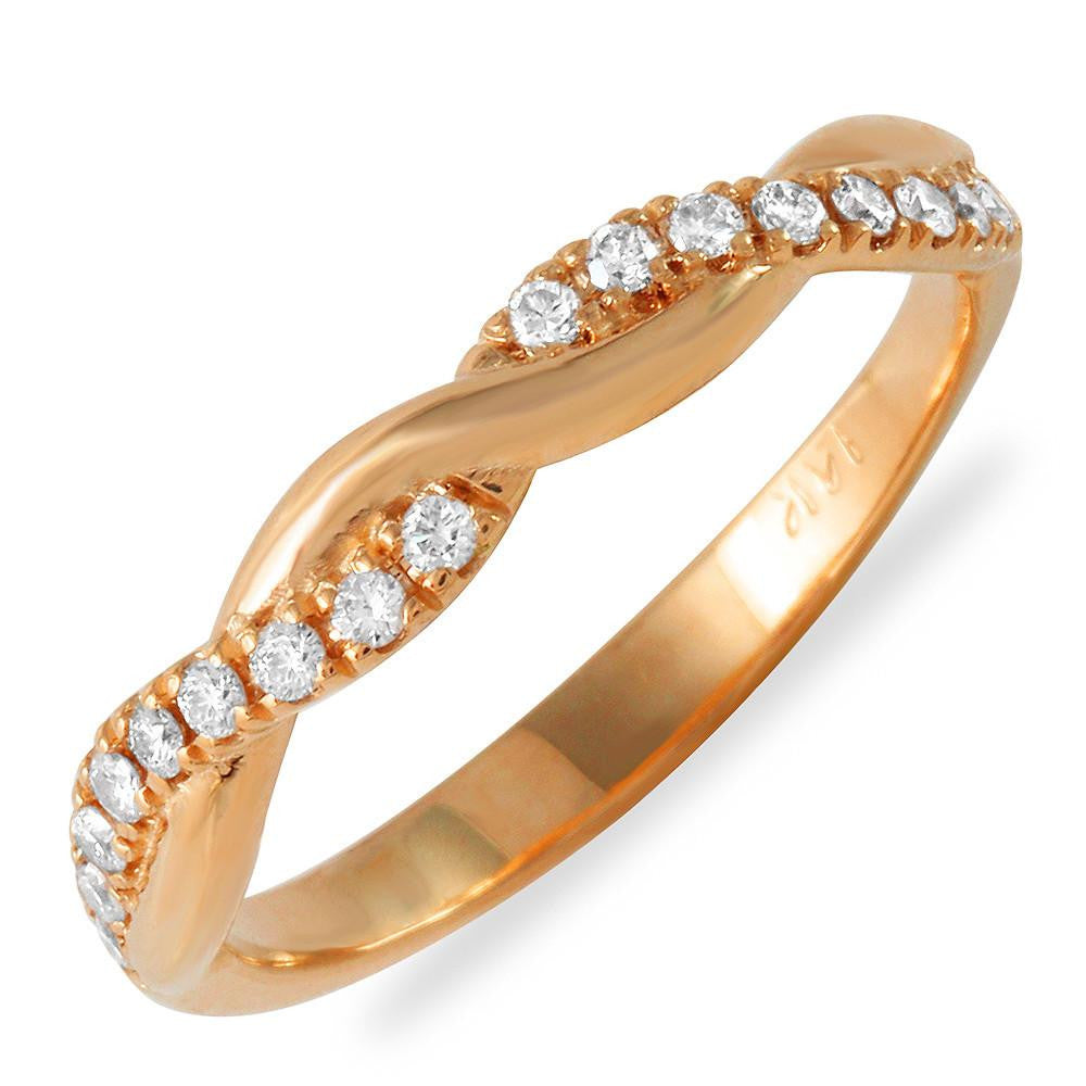 14 Carat Beautiful Twist Band - Tregali