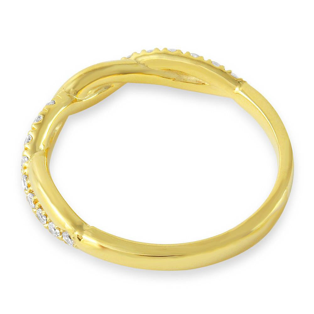 14 Carat Beautiful Twist Band - Tregali